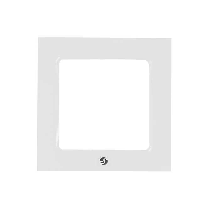 Shelly Wall Frame 1 Branco — Moldura/Espelho para interruptor Shelly Wall Switch