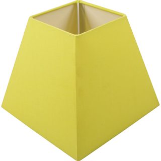 Abat-jour IRLANDES quadrado prisma grande com encaixe E27 C.22xL.22xAlt.18,5cm verde