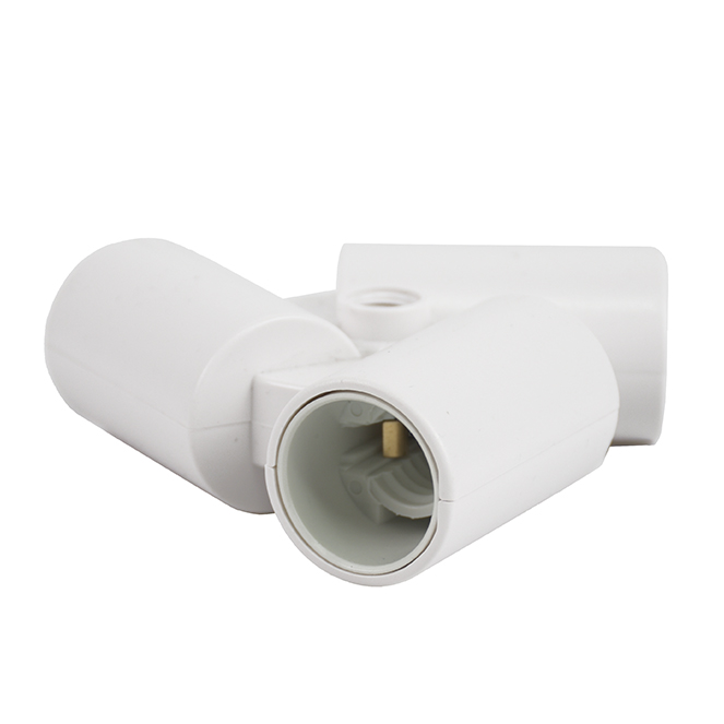 Adaptador E14 3 saídas angular 250V T210