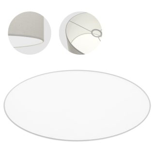 Tampa para abat-jour redondo PENUTUP Alt.0,4xD.40cm natural (cru)